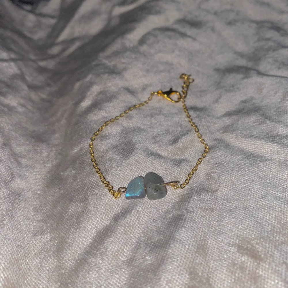 Moonstone Crystal Gemstone Bracelet